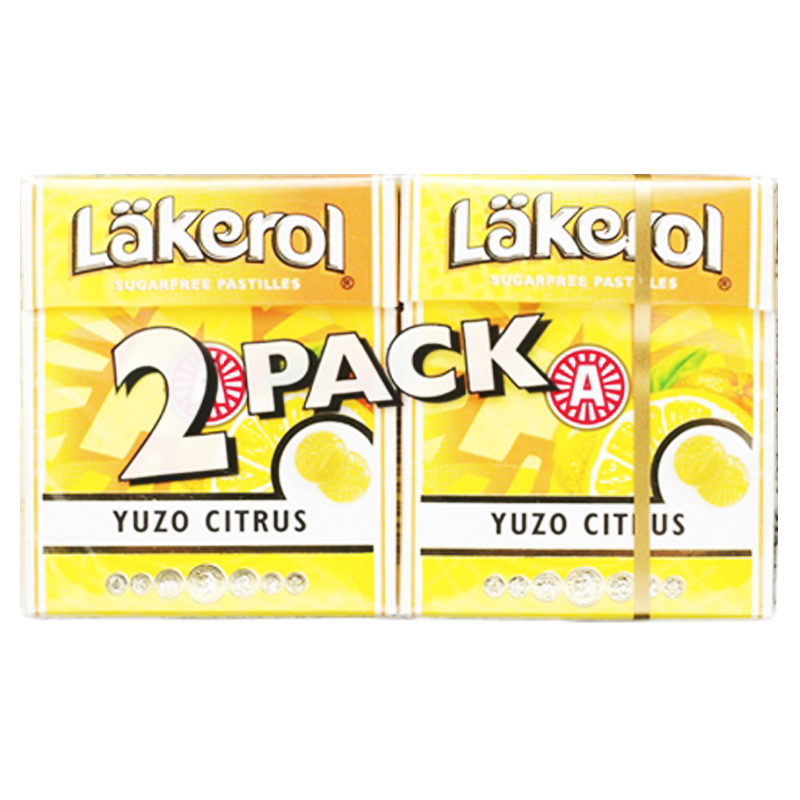 Pastiller Yuzu & Citrus 2 x 25g - 47% rabatt
