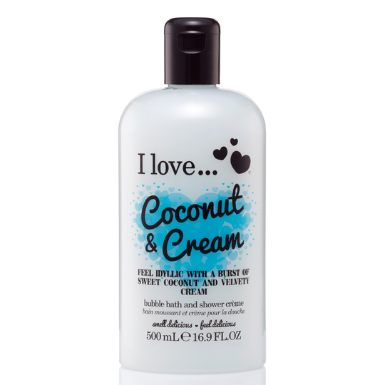 I Love... Bubble Bath & Shower Crème I Love… Coconut & Cream
