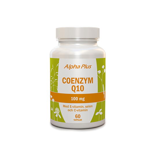 Alpha Plus Coenzym Q10 100 mg 60 kapslar