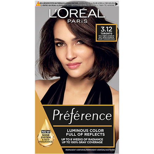 Loreal Paris Préférence Toronto 3.12