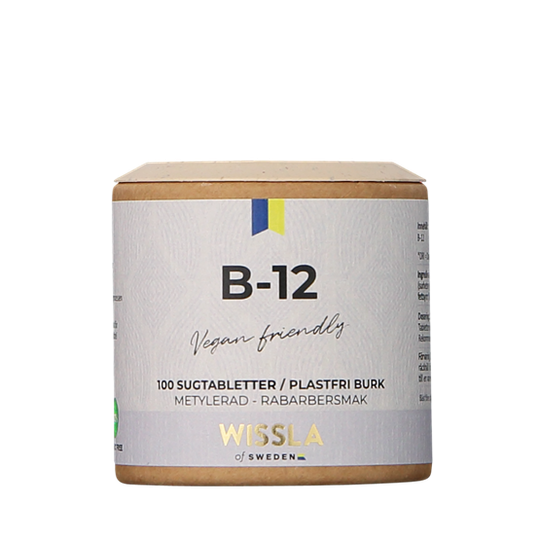 Wissla of Sweden Wissla Vitamin B12 100 sugtabletter