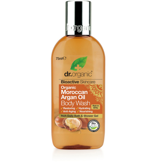 Dr. Organic Argan Shower Gel Travel Size 75 ml