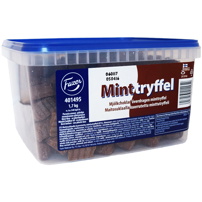 Minttryffel Mjölkchoklad 1,7kg - 51% rabatt