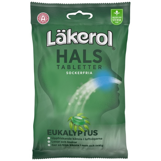 Läkerol Hals Eucalyptus 65 g