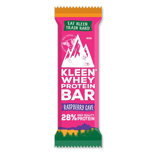 KLEEN Whey Protein Bar Raspberry Cave 60 g