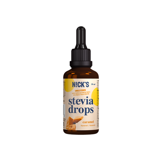 Nicks Stevia Drops Caramel 50 ml
