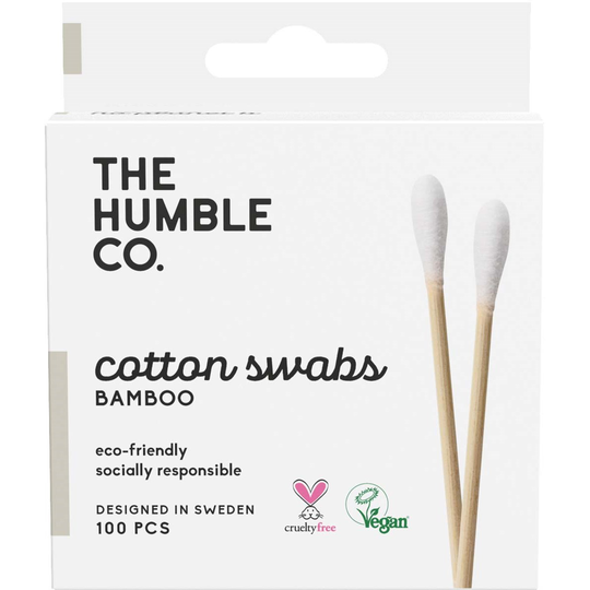 The Humble Co. Humble Natural Cotton Swabs White