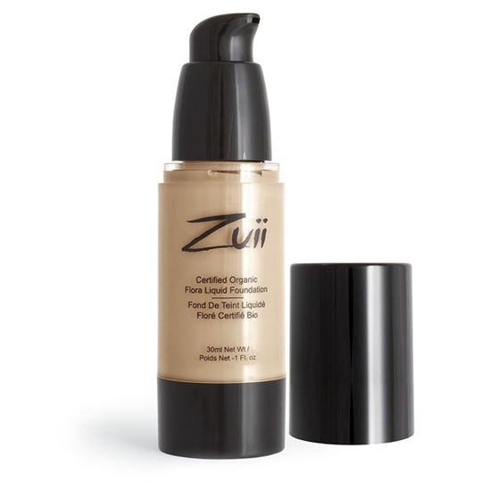 Zuii Organic Flora Liquid Foundation, 30 ml Natural Ivory