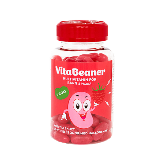 VitaBeaner Hallon 90 tuggtabletter