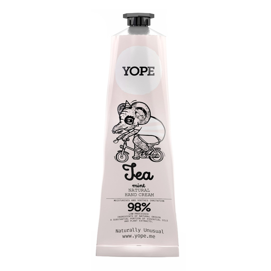 YOPE Natural Hand cream Tea & Peppermint 100 ml