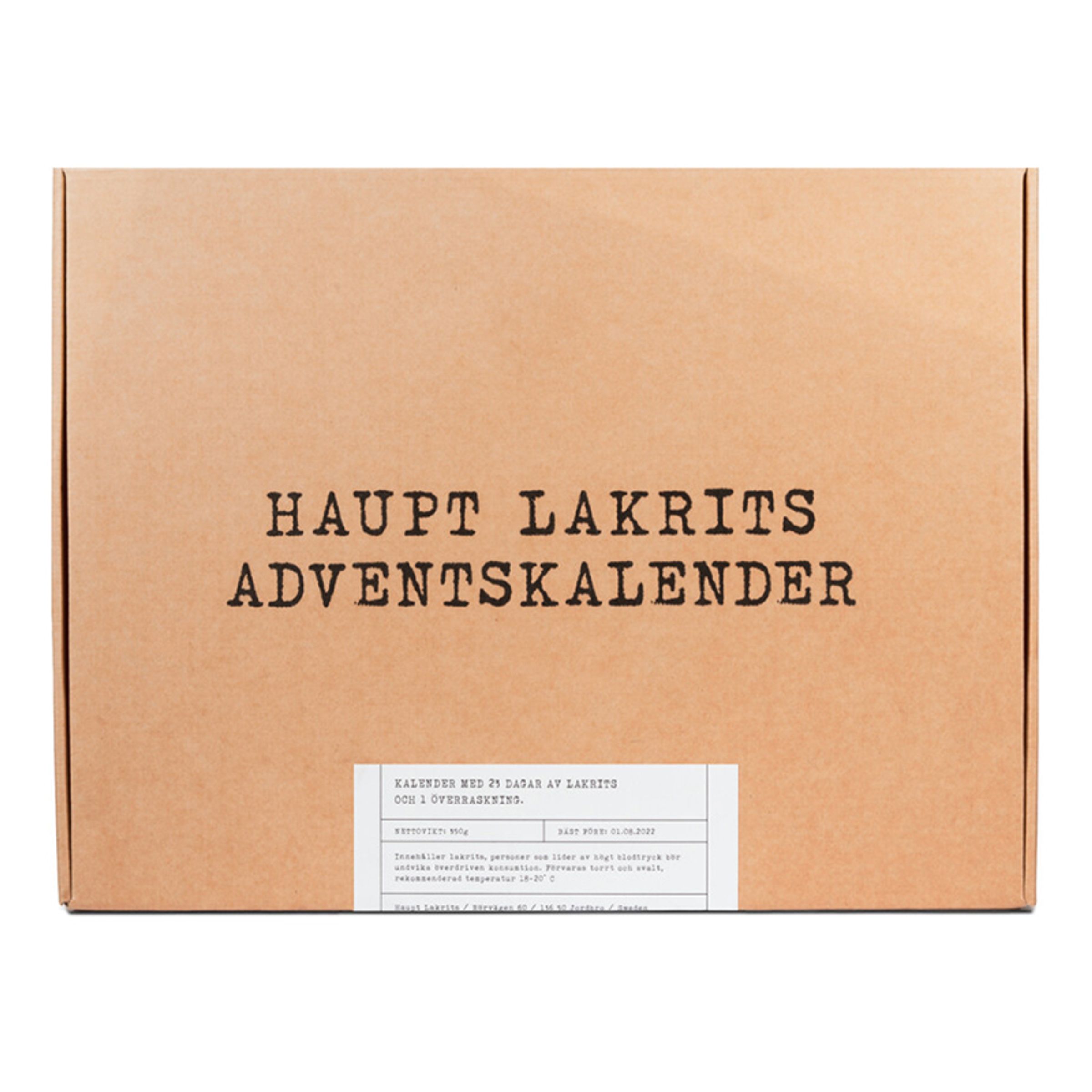Haupt Lakrits Adventskalender