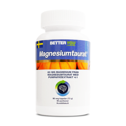 Better You Magnesiumtaurat 90 kapslar