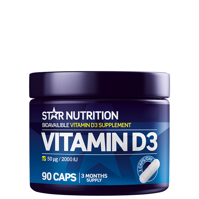Vitamin D3, 90 caps