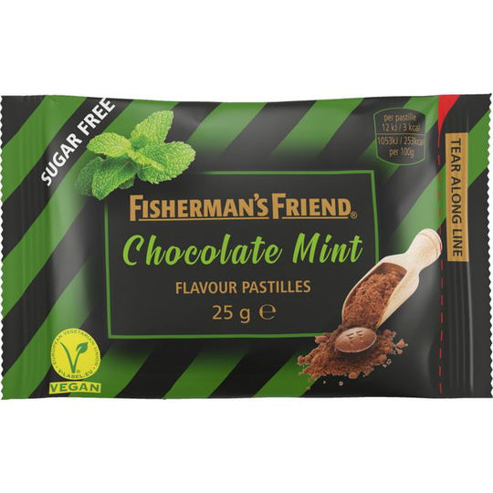 Fisherman's Friend Chocolate Mint Sockerfri