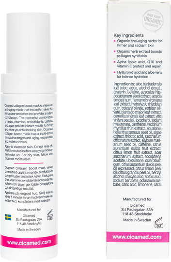 Cicamed Collagen Boost Mask 50 ml