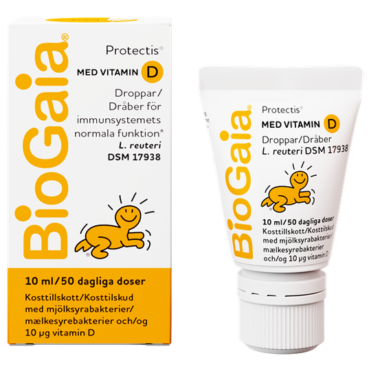 BioGaia Protectis droppar med vitamin D 10 ml