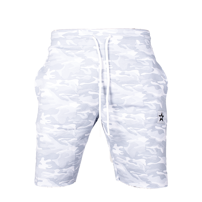 Star Edge Shorts, White Camo