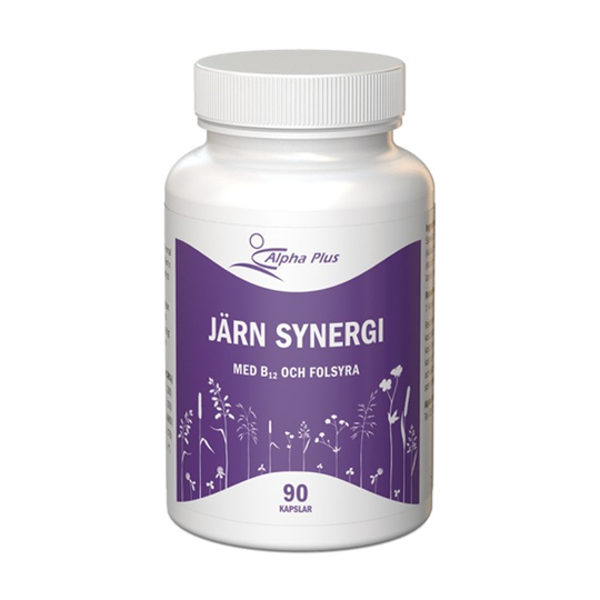 Alpha Plus Järn Synergi 90 kapslar