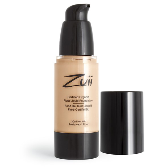 Zuii Organic Flora Liquid Foundation, 30 ml Natural Bisque