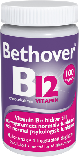 Bethover B12-vitamin 100 st