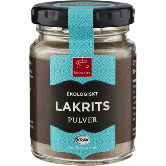Khoisan Gourmet Lakritspulver EKO 50 g