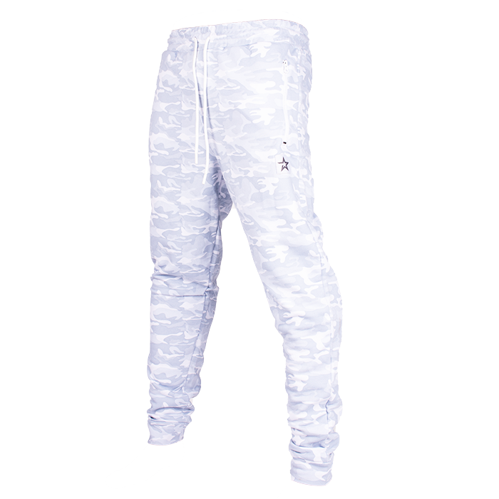 Star Nutrition Tapered Pants, White Camo