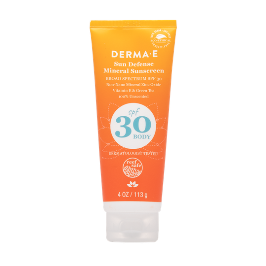 DERMA E Sun Defense Mineral Sunscreen Spf 30 Body