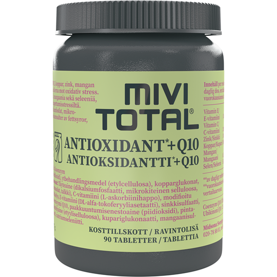 Mivitotal Antioxidant Q10 90 tabletter