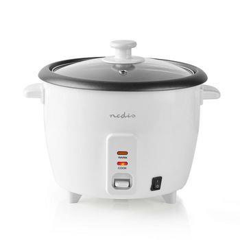 Nedis Riskokare | 1.5 l | 500 W | Non-stick beläggning | Avlägsningsbar skål | Automatisk avstängning