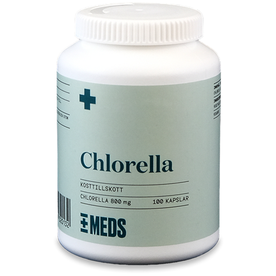 MEDS Chlorella 400mg 100 kapslar