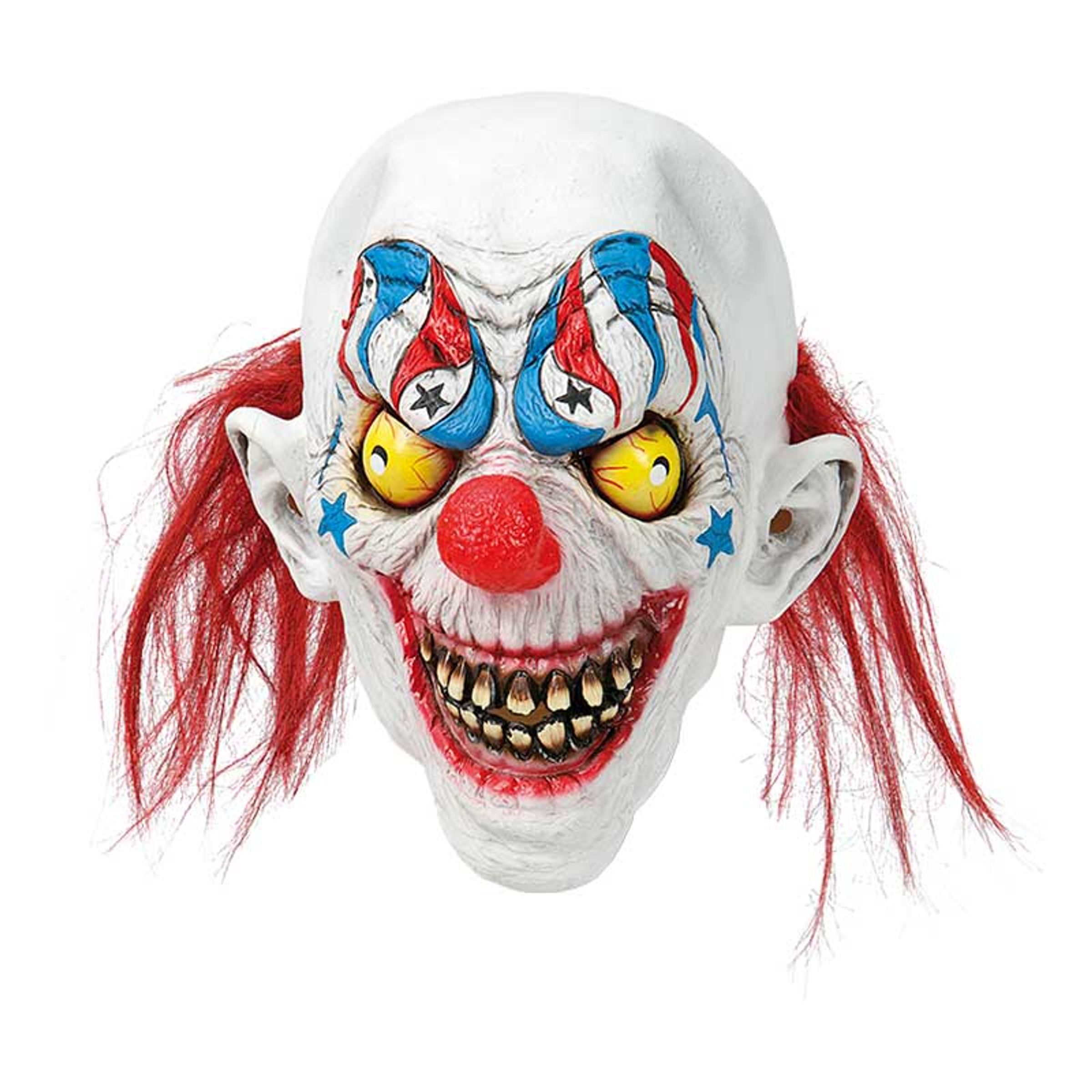 Clownmask med Tänder - One size