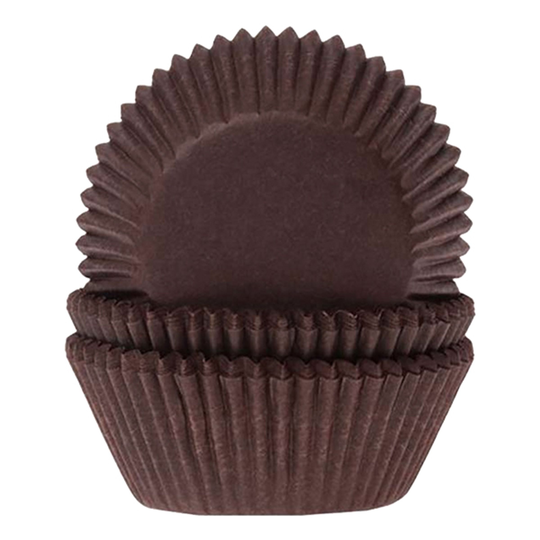 Muffinsformar Brun - 50-pack