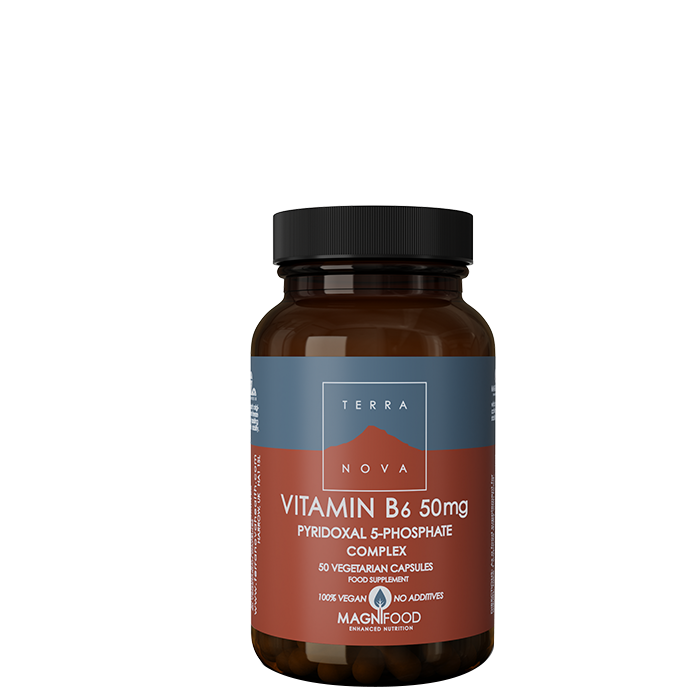 Vitamin B6 (P5-P) 50 mg Complex, 50 kaps