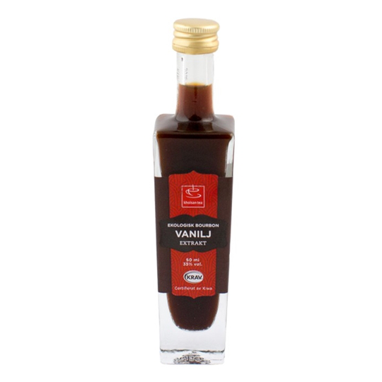 Khoisan Gourmet Äkta Bourbon Vaniljextrakt EKO KRAV 50 ml