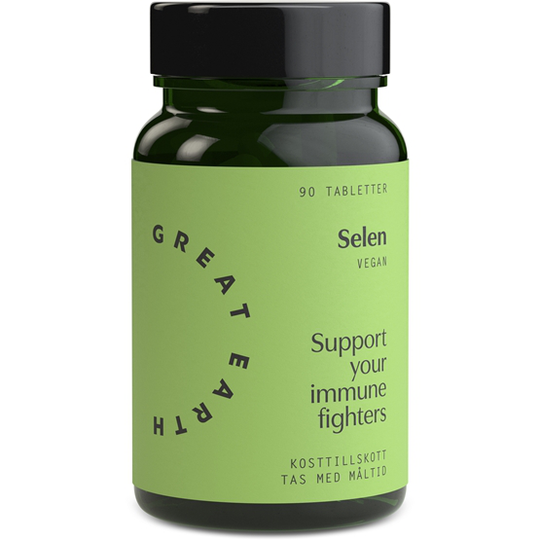 Great Earth Selen 100 mcg 90 tabletter