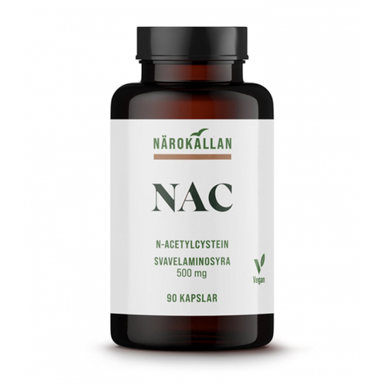 Närokällan NAC (N-Acetyl Cystein) 90 kapslar