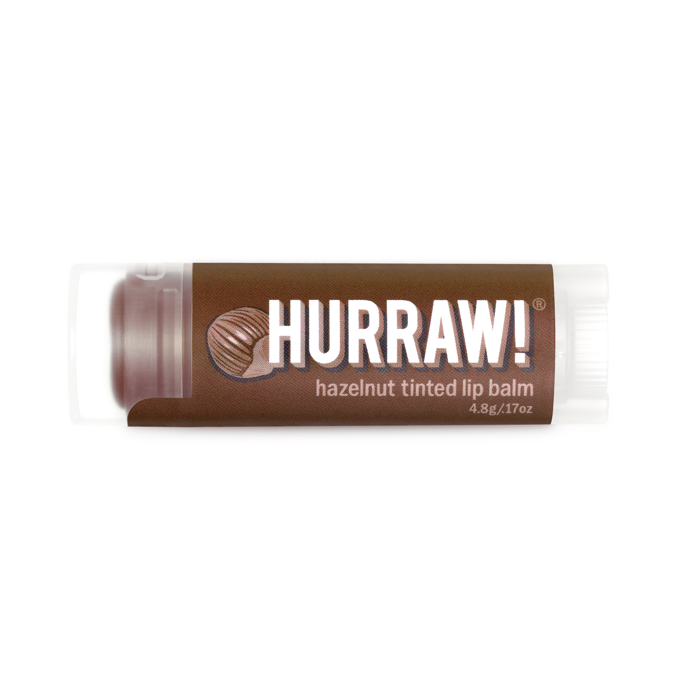 HURRAW! Lip Balm Hazelnut Tinted