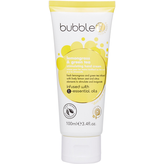 BubbleT Hand Cream Lemongrass & Green Tea 100 ml