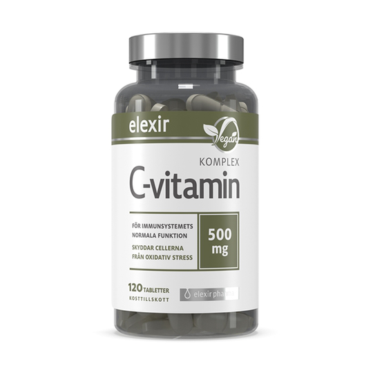 Elexir Pharma Elexir C-vitamin Komplex 120 tabletter