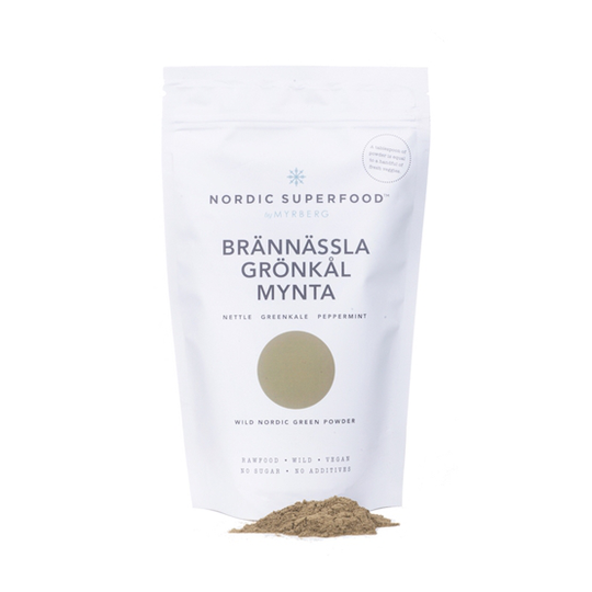 Nordic Superfood by Myrberg Nordic Superfood Green - Brännässla, grönkål, mynta 80 g