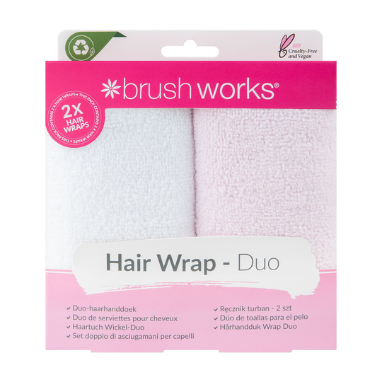 Brushworks Hair Wrap Duo