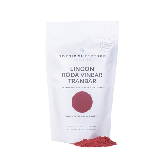Nordic Superfood by Myrberg Nordic Superfood Red - Lingon, röda vinbär, tranbär 80 g