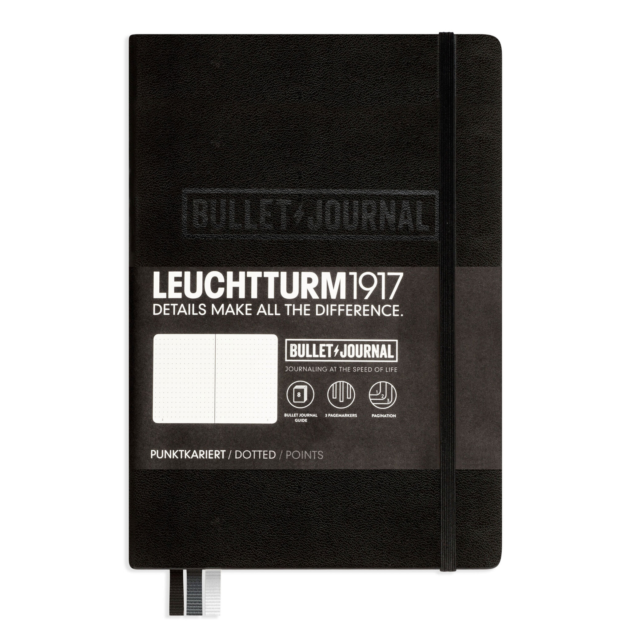 Bullet Journal A5 Prickad Hård Pärm, A5