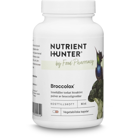 Nutrient Hunter by Food Pharmacy Broccolox 80 kapslar