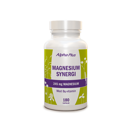 Alpha Plus Magnesium Synergi 180 kapslar