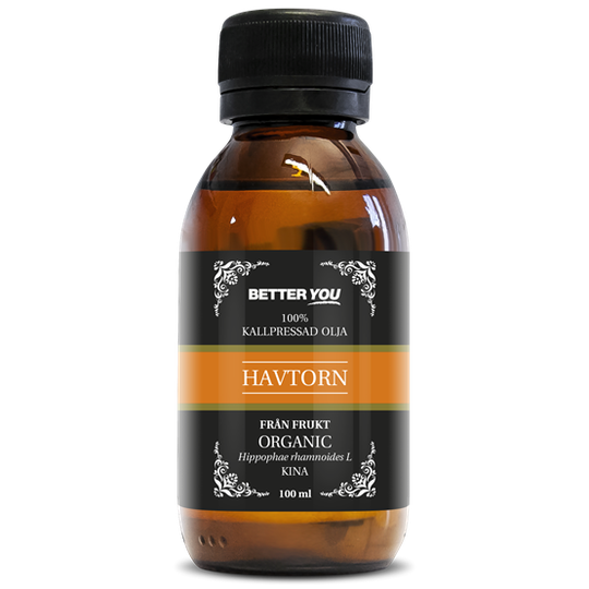 Better You Kallpressad Havtornsolja EKO 100 ml