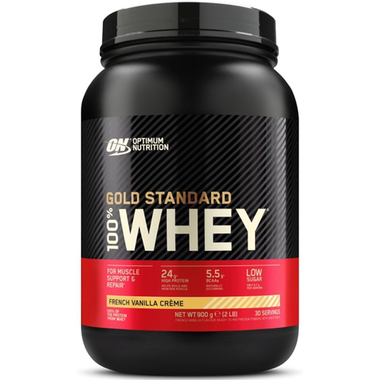 Optimum Nutrition 100% Whey Gold French Vanilla Creme 900g