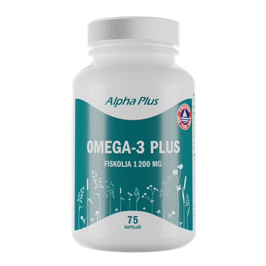 Alpha Plus Omega-3 Plus 75 kapslar