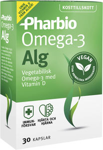 Pharbio Omega-3 Alg 30 st
