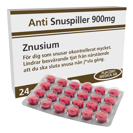Anti Snuspiller Choklad